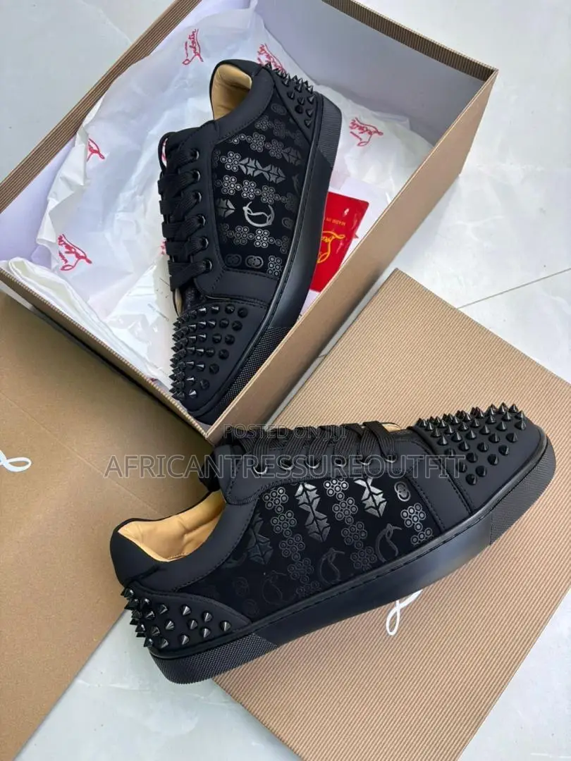 Christian Louboutin Loius Spikes Sneakers Collection