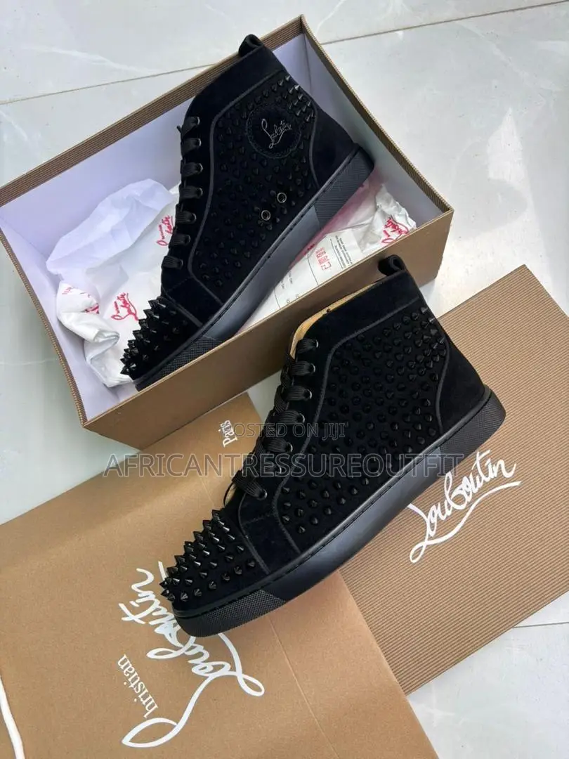 Christian Louboutin Loius Spikes Sneakers Collection