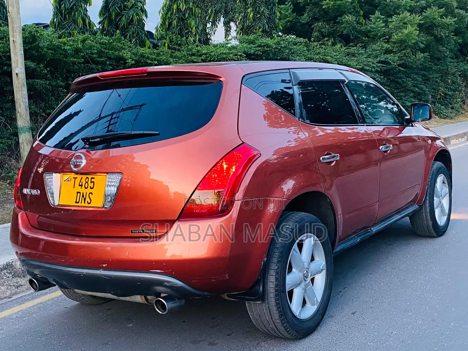 Nissan Murano 2005 Maroon