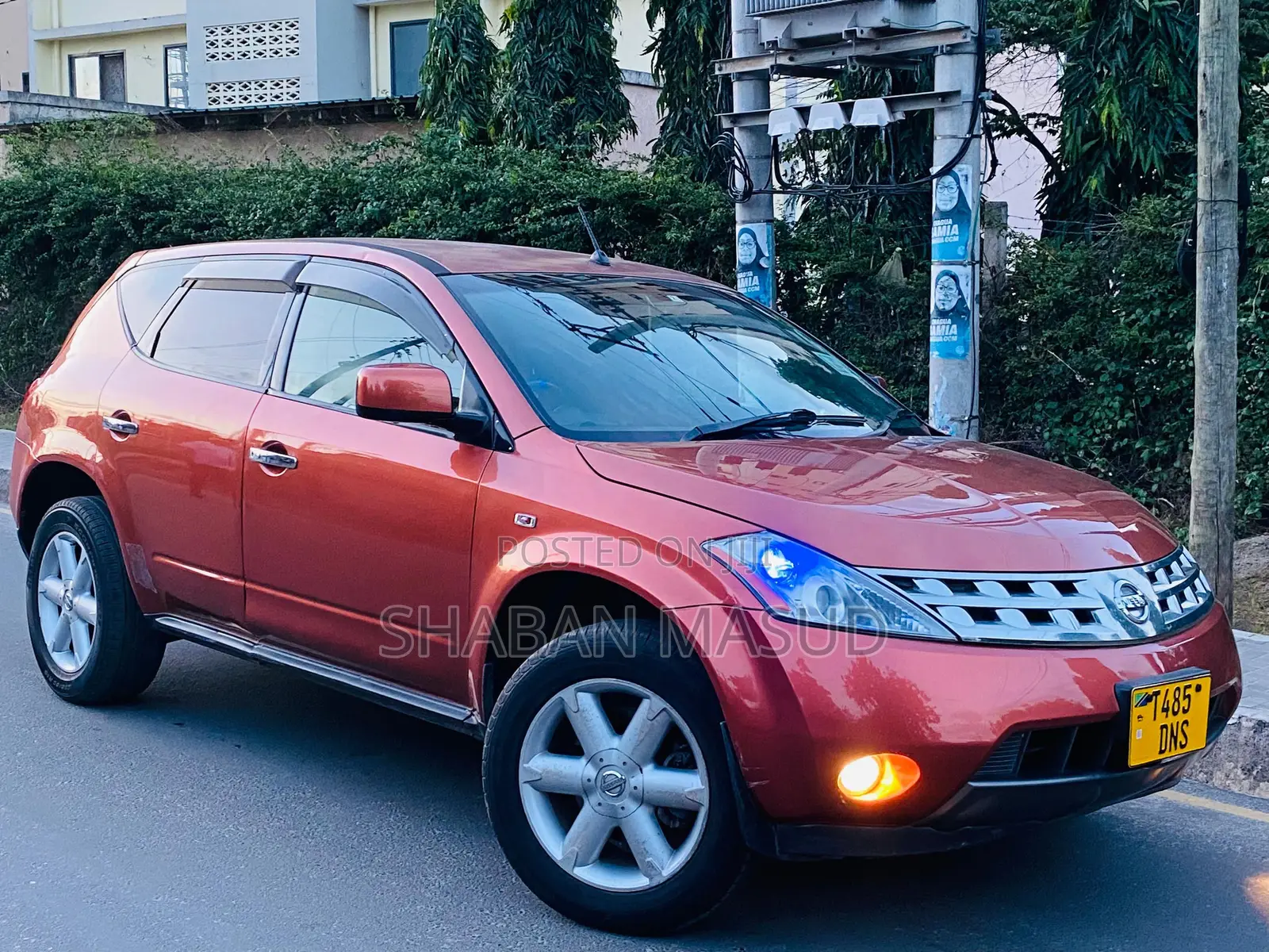 Nissan Murano 2005 Maroon