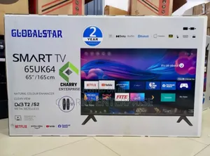 Globalstar Smart 65 Inch Tv Uhd Frameless With Bluetooth *65uk64*