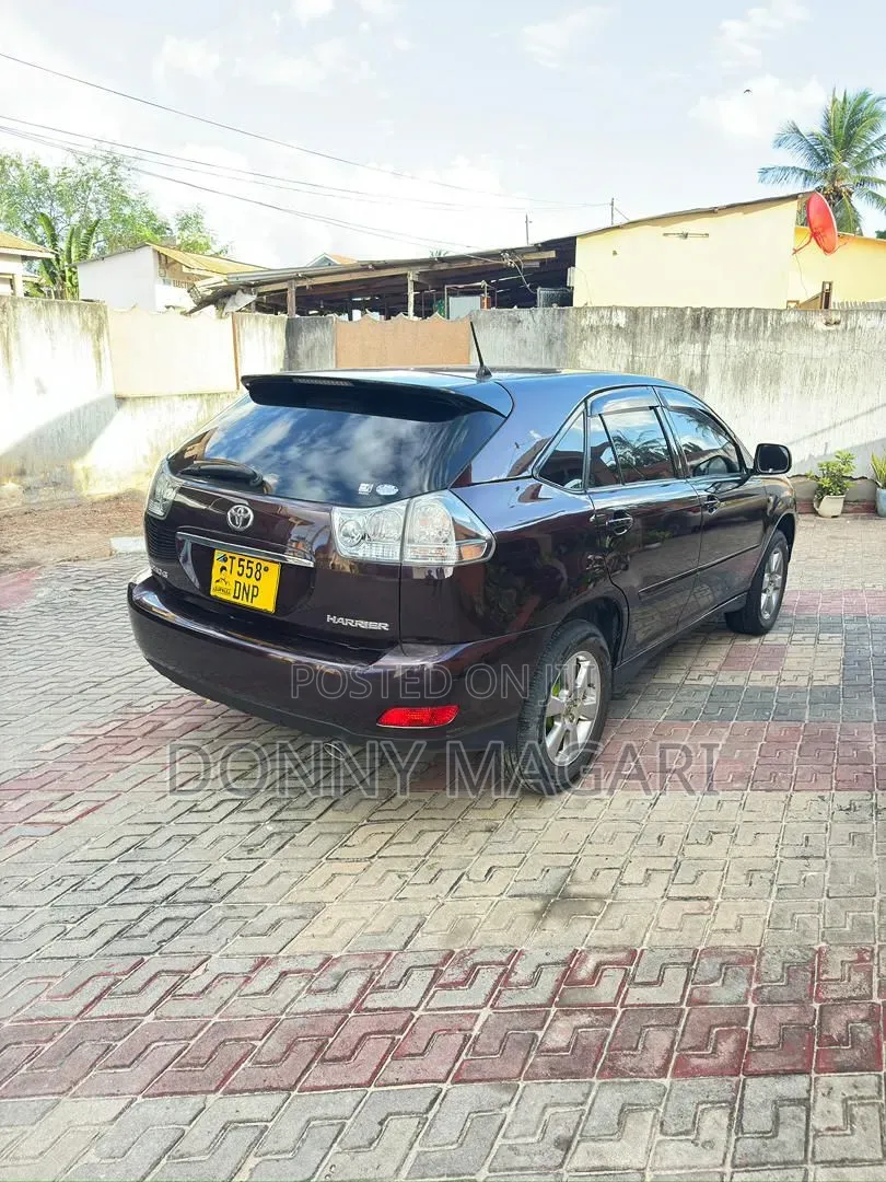 Toyota Harrier 2007 Maroon