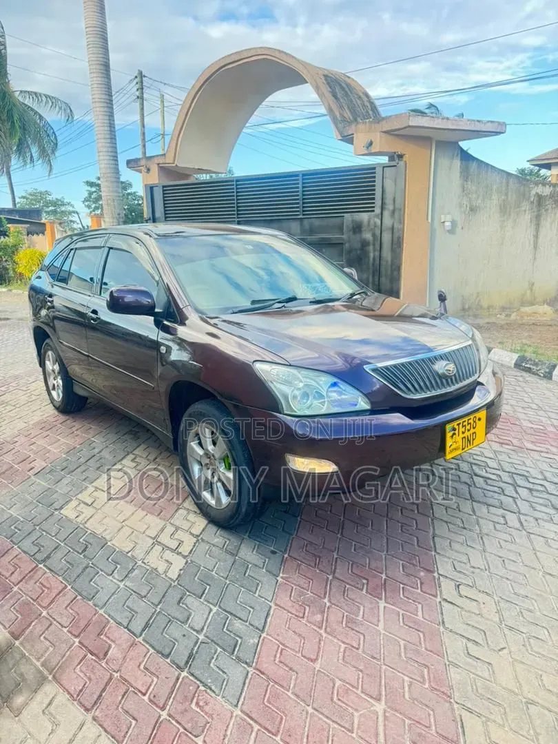 Toyota Harrier 2007 Maroon