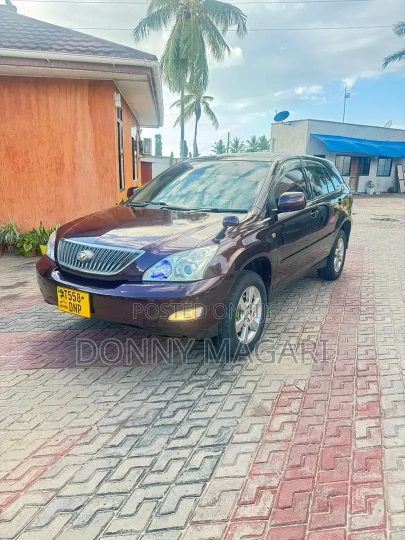 Toyota Harrier 2007 Maroon