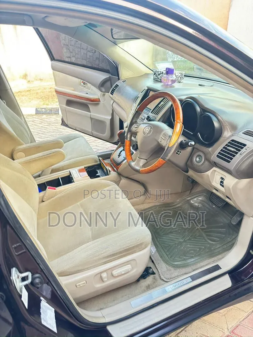 Toyota Harrier 2007 Maroon