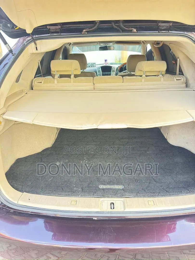 Toyota Harrier 2007 Maroon