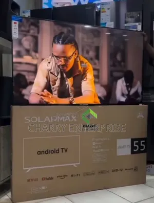 Solarmax Smart Uhd Android Tv 55 Inch Frameless With Bluetooth