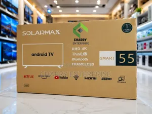 Solarmax Smart Uhd Android Tv 55 Inch Frameless With Bluetooth