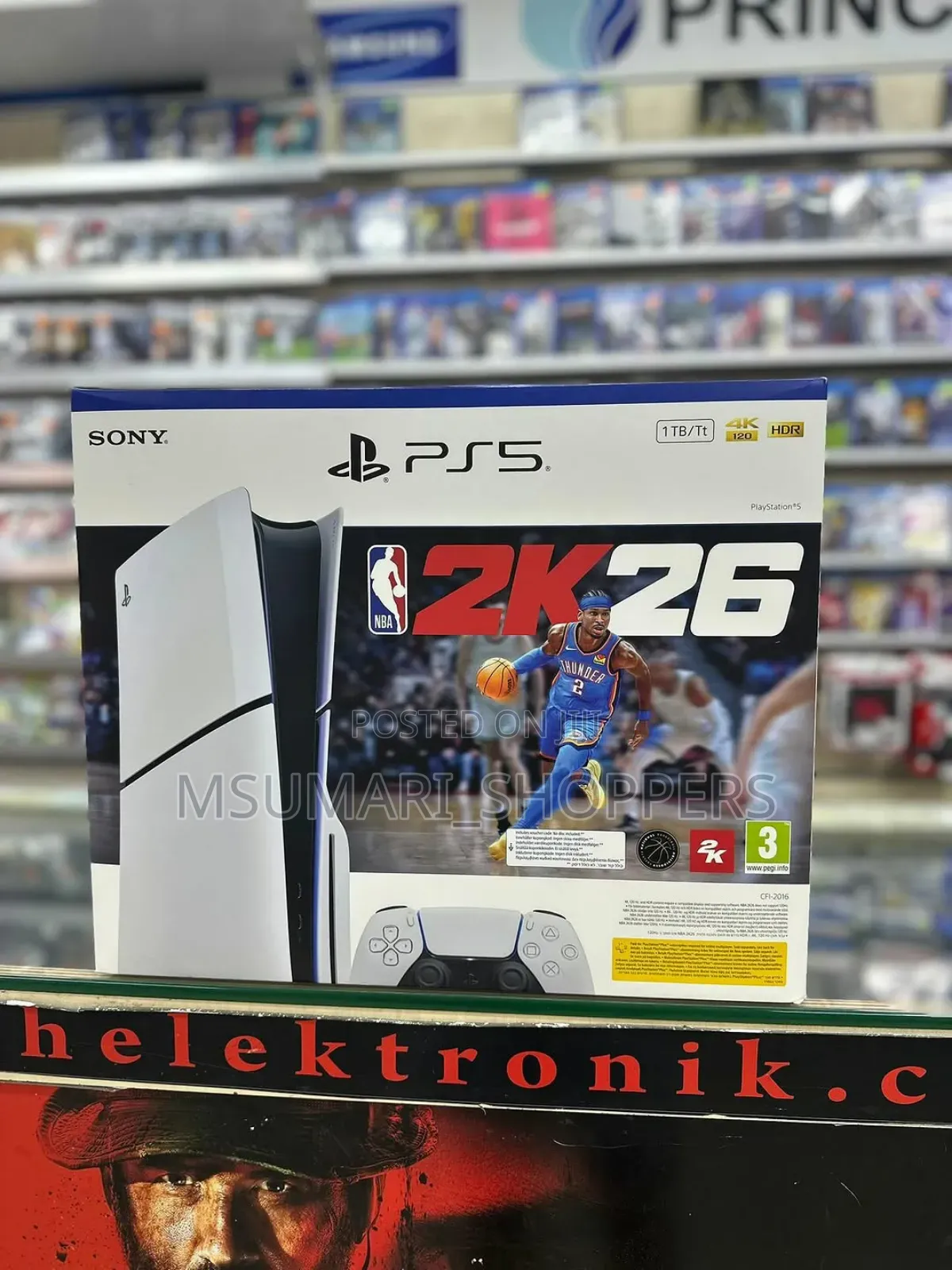Playstation 5 Fullbox Slim Disk Version