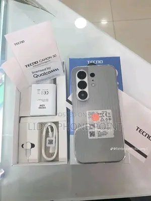 New Tecno Camon 50 256 GB Silver