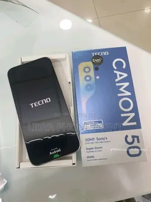 New Tecno Camon 50 256 GB Silver