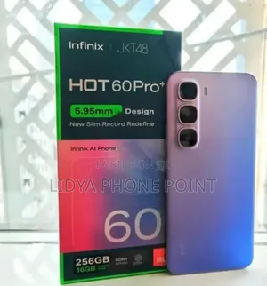 New Infinix Hot 60 Pro+ 256 GB
