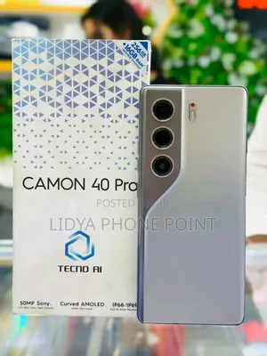 New Tecno Camon 40 Pro 5G 256 GB Black