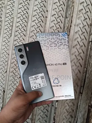 New Tecno Camon 40 Pro 5G 256 GB Black