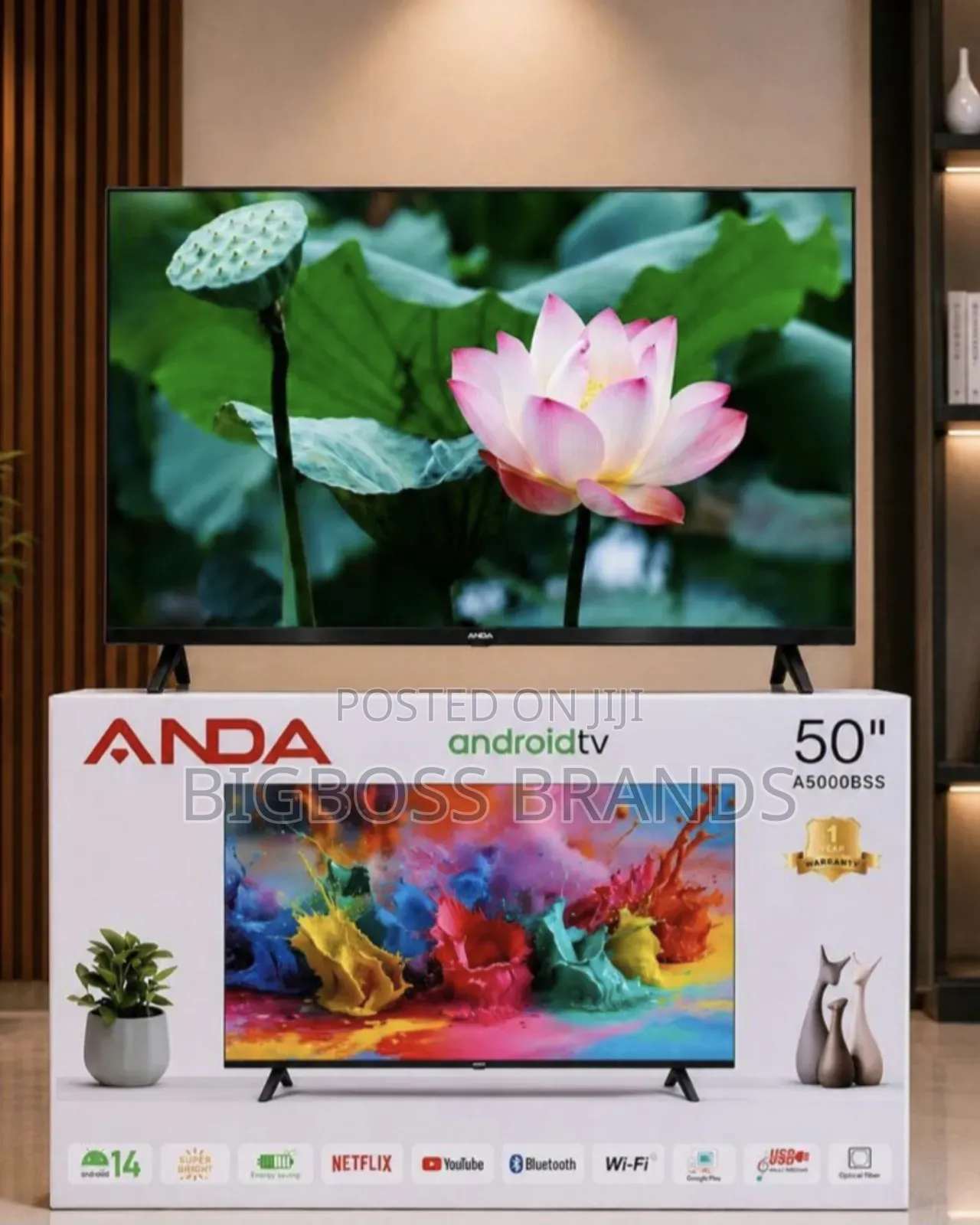 Anda Android Tv 50 Inches
