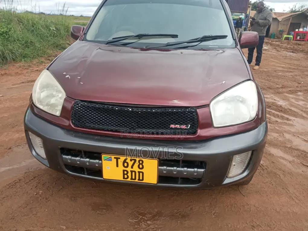 Toyota RAV4 Automatic 2003 Red