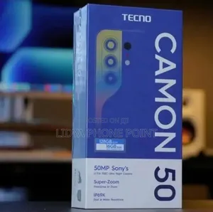 New Tecno Camon 50 256 GB Black