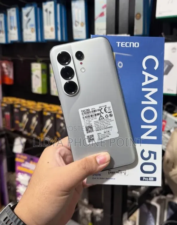 New Tecno Camon 50 256 GB Black