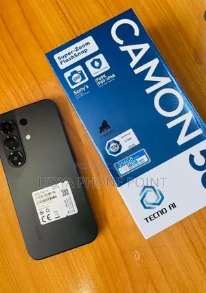 New Tecno Camon 50 256 GB Black