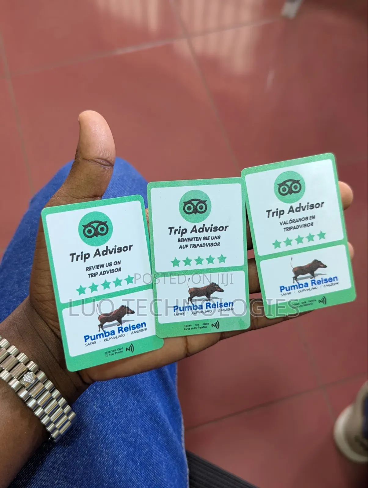 Smart NFC Business Cards Tanzania | Tap2connect Digital Cards