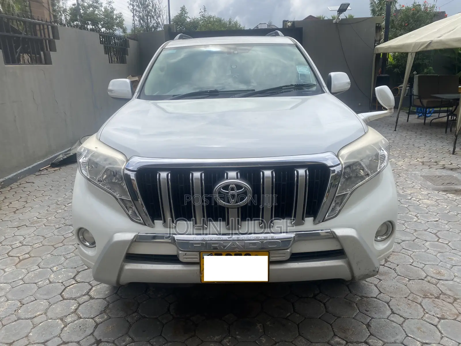 Toyota Land Cruiser Prado 2015 White