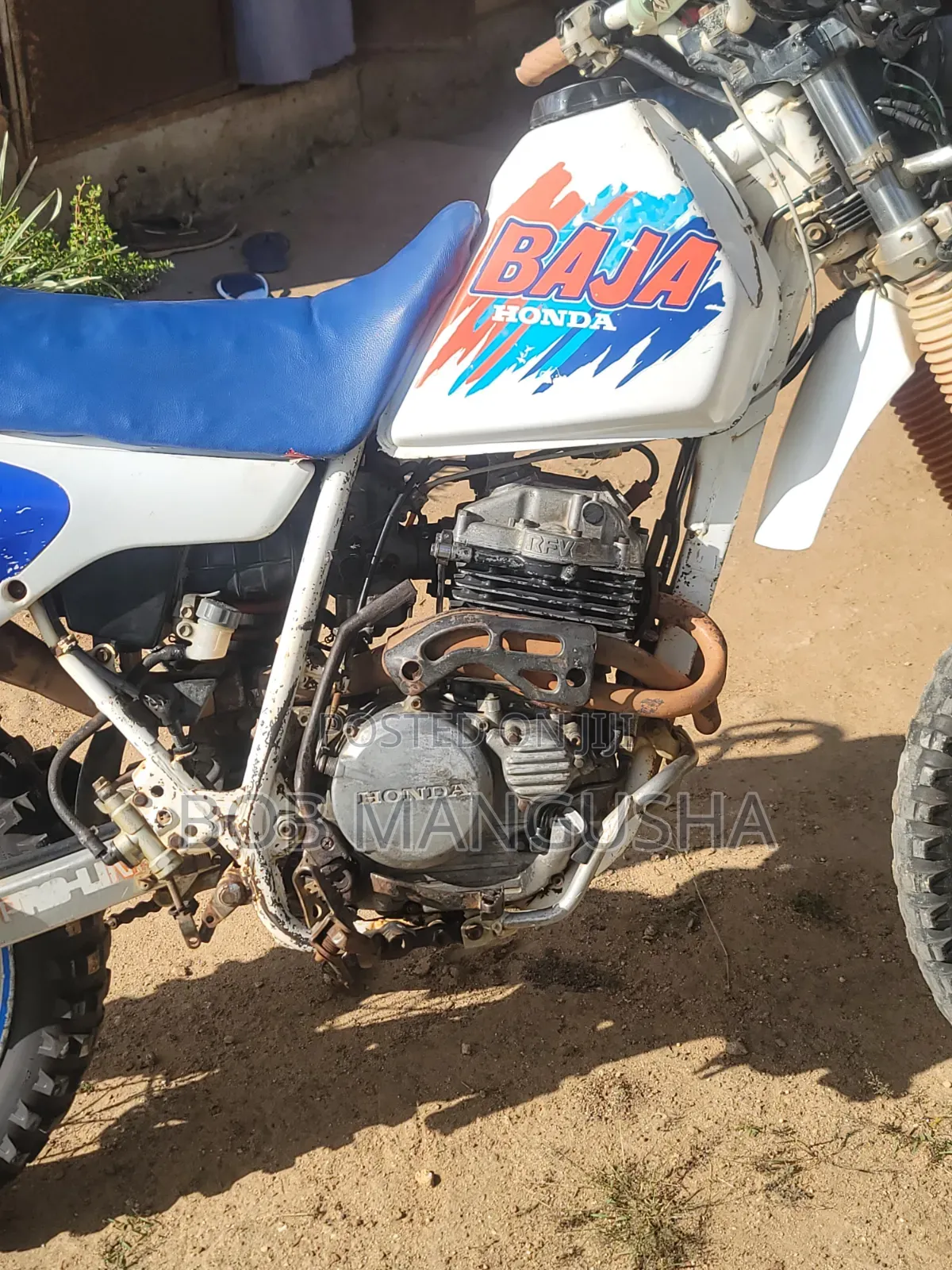Honda XL 125 1993 White