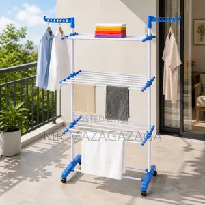 3-Layers Multi Tier Clothes Drying Rack