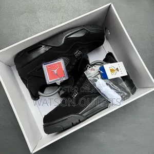 Men's Leather Shoes or Sneakers or Raba Za Jordan 4 Brand Full Boxed