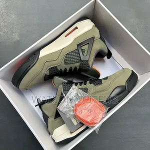Men's Leather Shoes or Sneakers or Raba Za Jordan 4 Brand Full Boxed