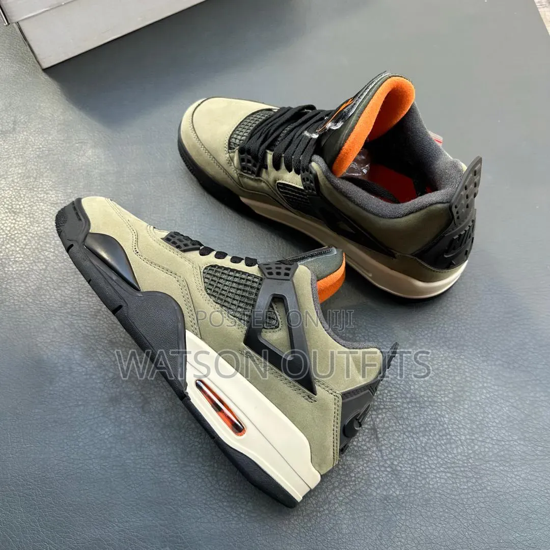 Men's Leather Shoes or Sneakers or Raba Za Jordan 4 Brand Full Boxed