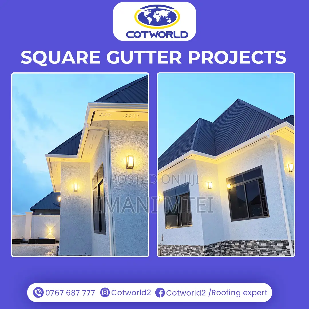 Square Gutters(Gata Za Kisasa)