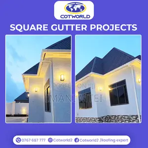 Square Gutters(Gata Za Kisasa)