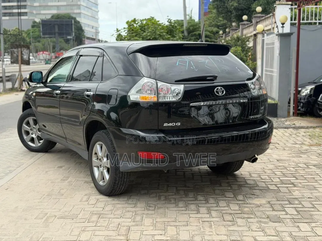 Toyota Harrier 2008 Black