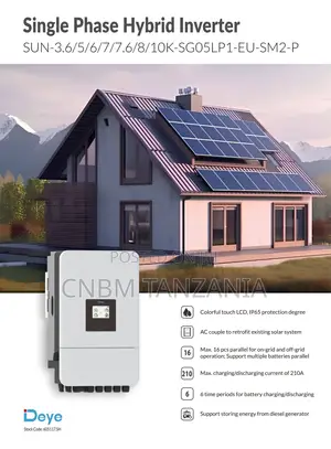 Deye Solar Inverter Single Phase Hybrid