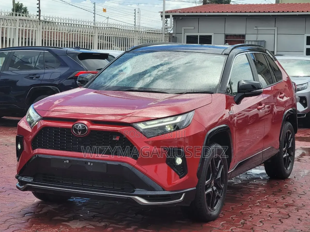 New Toyota RAV4 Plug-In Hybrid 2025 Red