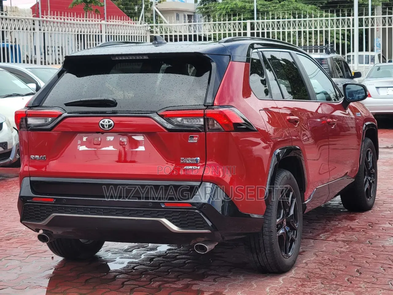 New Toyota RAV4 Plug-In Hybrid 2025 Red