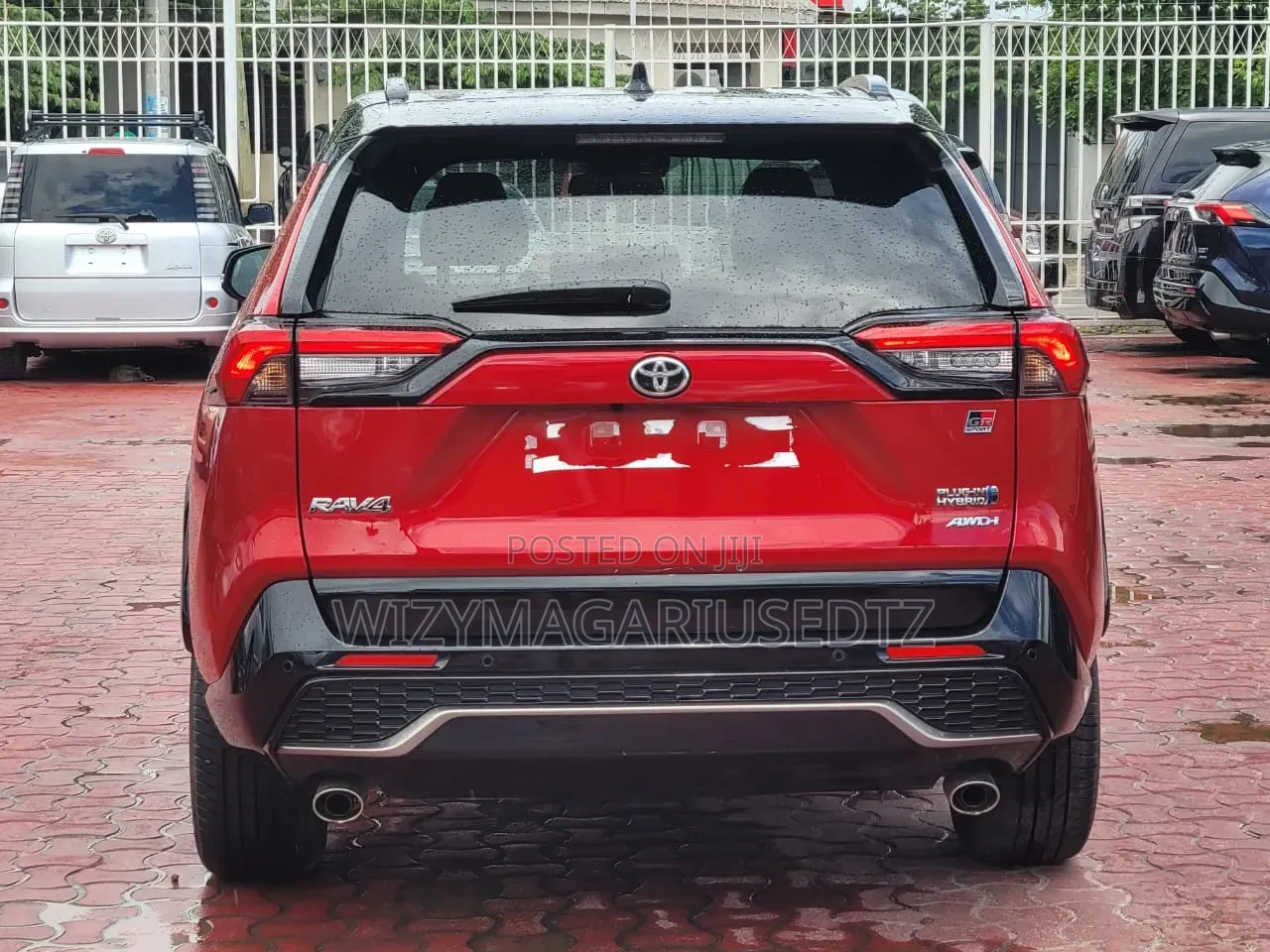 New Toyota RAV4 Plug-In Hybrid 2025 Red