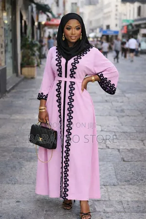 High-Quality Women's Abaya Dresses Floor-Length Dressing