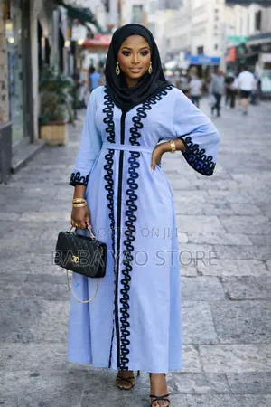 High-Quality Women's Abaya Dresses Floor-Length Dressing
