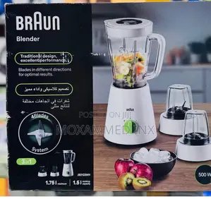 Braun Powerblend 1 Jug Blender (Model Jb0123wh)Featuring a 500-Watt
