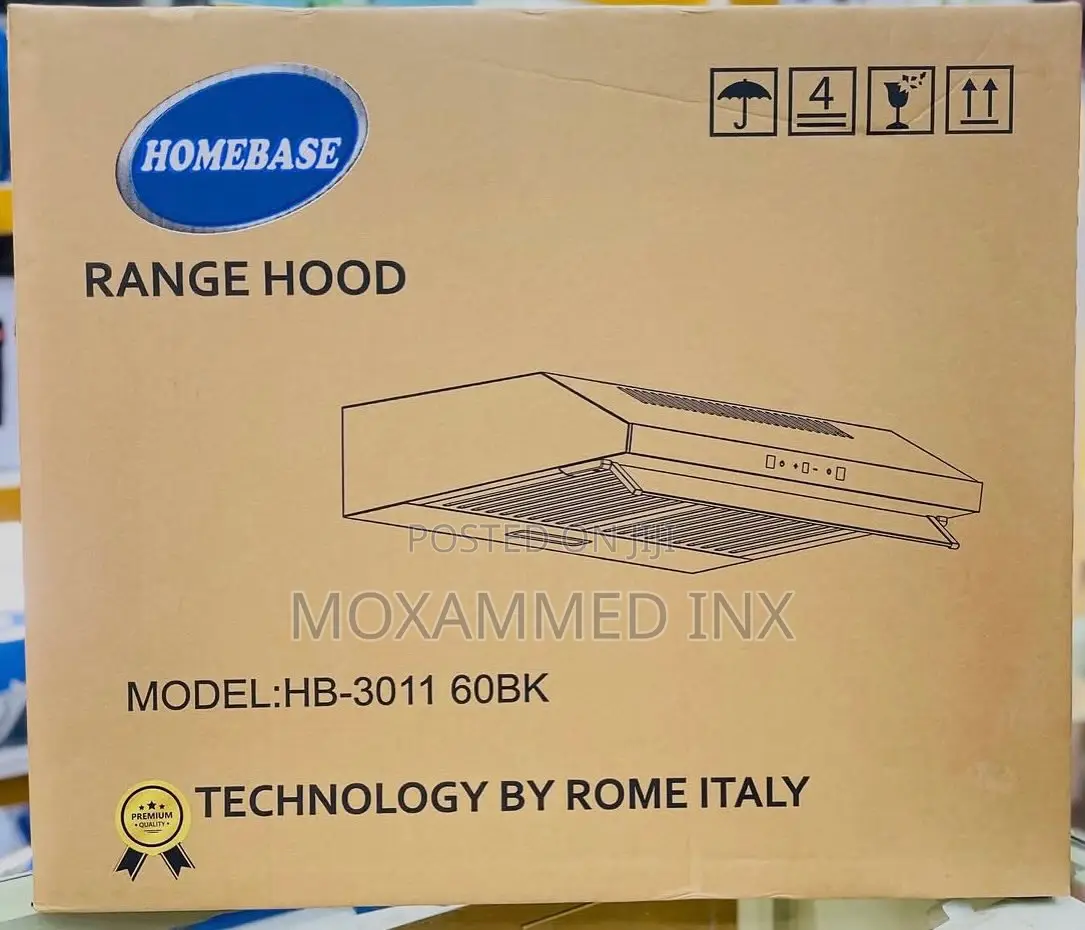 Homebase Range Hood, Specifically Model Hb-3011 60bk.