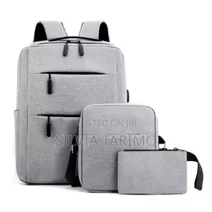 3-in-1 Premium Backpack Set – Backpack, Sling Bag Pouch