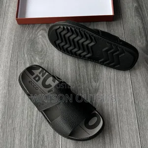 Men's Leather Sandals Leather Completely Original Ecco Brand
