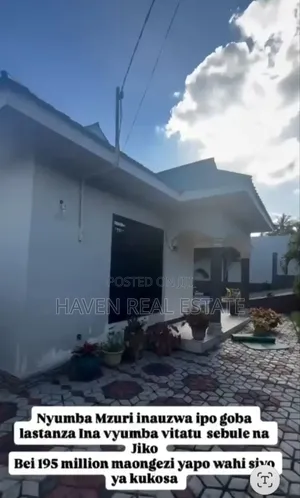 3bdrm House in Goba for sale