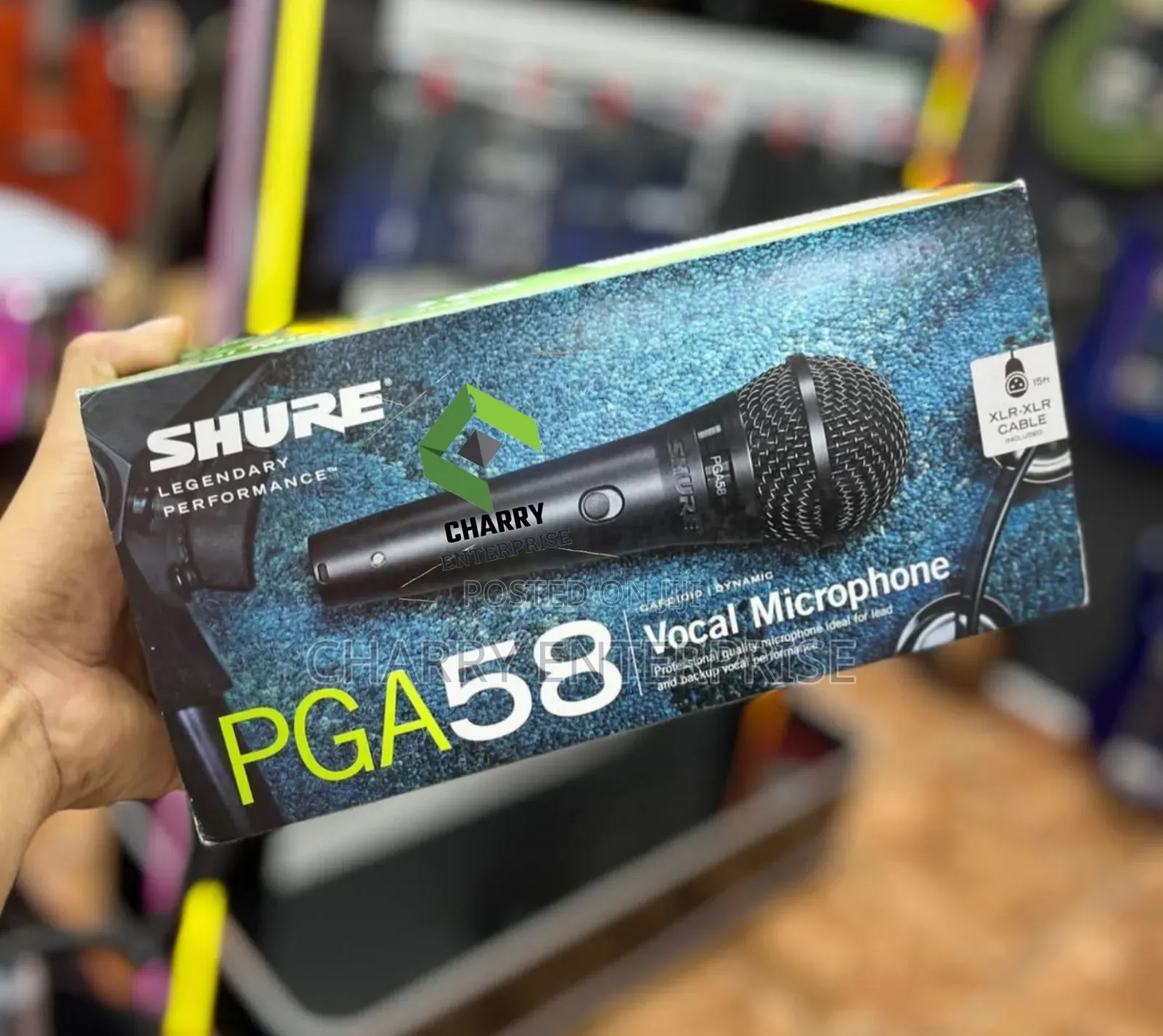 Original Shure Wired Vocal Professional Microphone/Mic Pga58