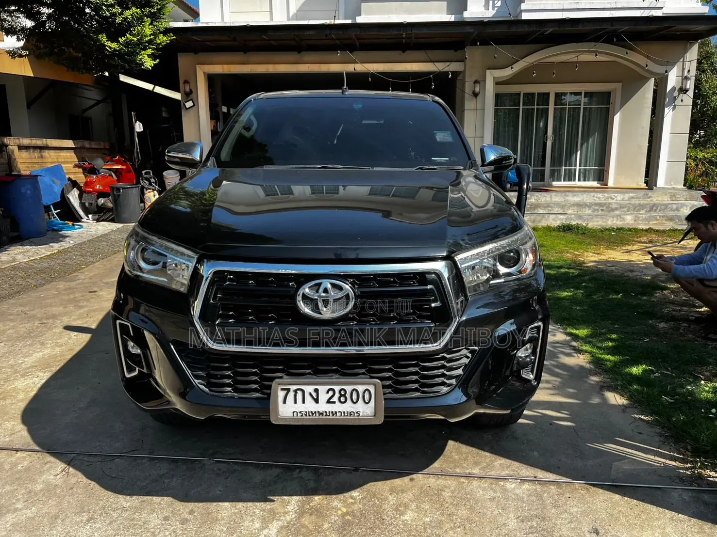 Toyota Hilux 2017 Matt Black