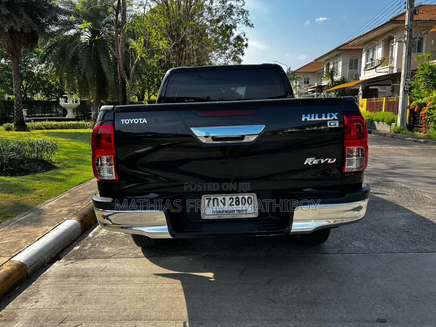 Toyota Hilux 2017 Matt Black