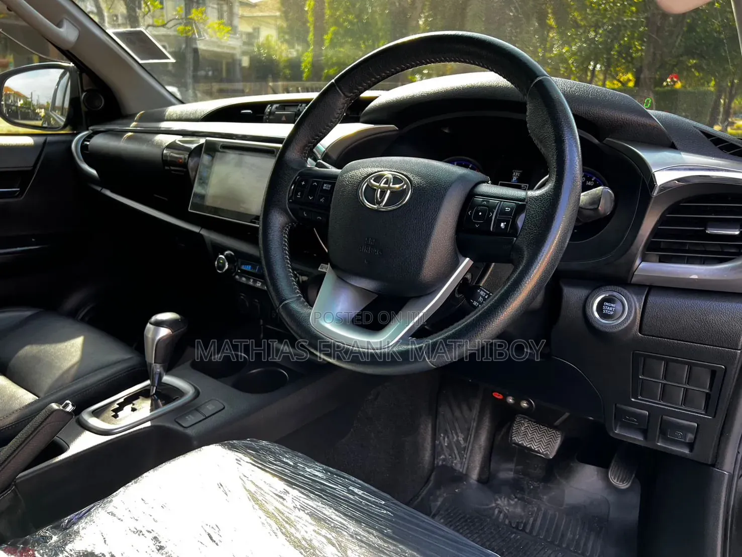 Toyota Hilux 2017 Matt Black
