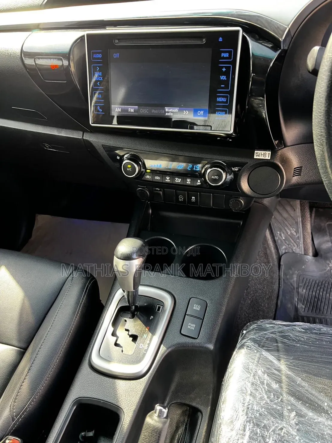 Toyota Hilux 2017 Matt Black