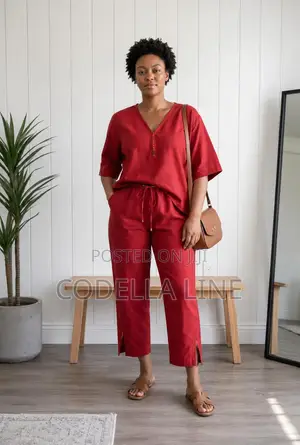 Two-piece Linen Set